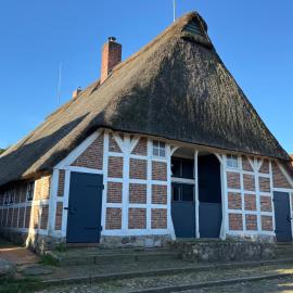 Ferien unterm Reetdach, hotell i Stade