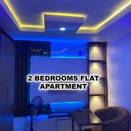 Cee&Tee SM ABK 2BEDROOMS-247Electricity - Solar Inverter AC in bedrooms, hotel a Abeokuta