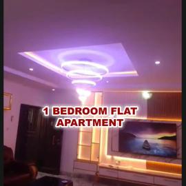Cee&Tee BG ABK 1 Bedroom Flat-247 Electricity Solar inverter AC in bedroom, hotel u gradu Abeokuta
