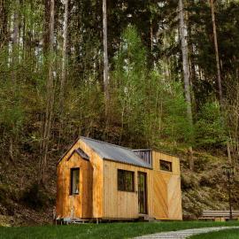 Tiny house Malý gurmán, hotelli kohteessa Rohozná