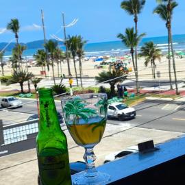 Apartamento vista mar, hotel in Praia Grande