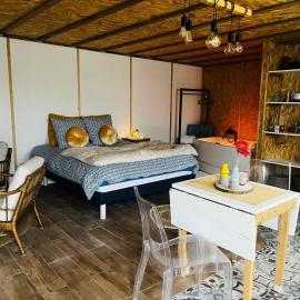 Le chalet à bulles, hôtel à Sainte-Marie-au-Bosc