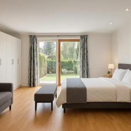 Garden Apartment in Oslo with Terrace & Free Parking