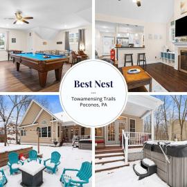 Hot Tub Game Room Spacious Close to Skiing, hotel u gradu Albrightsville
