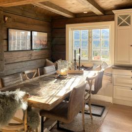 Ørnenipa Lodge By Gaustatoppen With Panoramic View