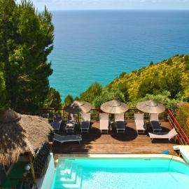 Villa Giulia con piscina vista mare, hotel a Sperlonga