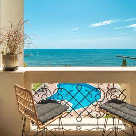 Apartment Irini- sea view, free parking, complex Carpe Diem