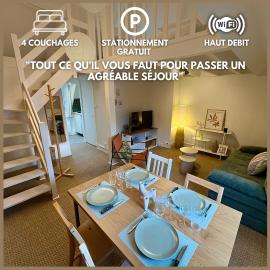 Logement de charme 4 pers Stationnement gratuit
