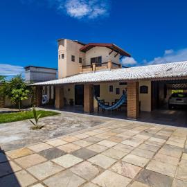 Casa de veraneio de frente à praia de Tabatinga - RN