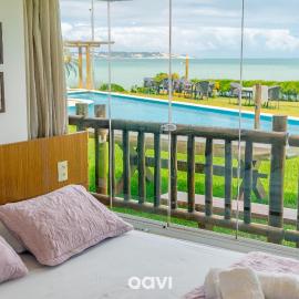 Apartamento Vista Mar Porto Brasil Pirangi by Qavi