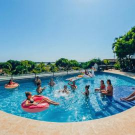 Viajero Bacalar Hostel, hotel en Bacalar