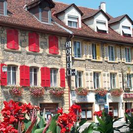 Hôtel de la Croix-Blanche, hotel em Cressier