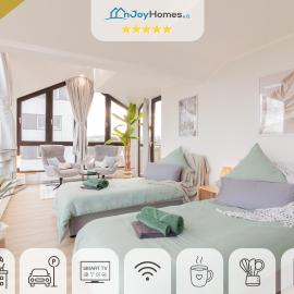 nJoy! Penthouse Filderstadt - Flughafen & Dachterrasse