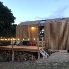 Viesnīca Domaine de Hurlevent - Tiny House petite maison écologique pilsētā Ēvaija