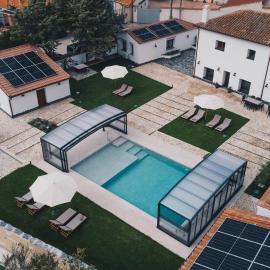 LA CASA DEL CAMINERO Piscina climatizada, hotel v destinaci Villanueva de Gómez
