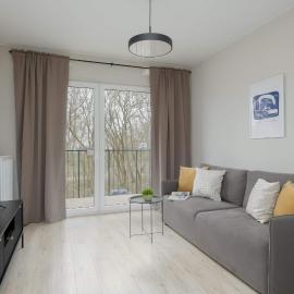 Modern & Bright Apartment Marywilska in Warsaw with Parking by Noclegi Renters