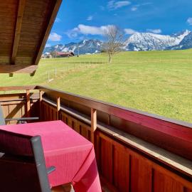 Wohnung Bergblick - mit Sommer Hörnerbahnen kostenlos