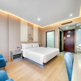 五悦悦心酒店六号库上饶市一中店 Wuyue Yuexin No6 Library Shangrao Passenger Transport Center Branch, hotel v destinácii Shangrao
