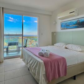 Vista Mar no 16º Andar e Smart TV