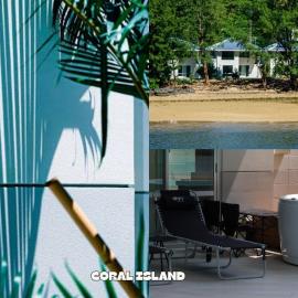 Viesnīca CORAL ISLAND 1棟貸し 天然ビーチまで徒歩5秒 ジャグジー付きVilla pilsētā Nago
