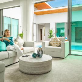 Villa Mimosa 4 - Luxury 4BR Private Pool - Rawai, hotel in Kata Beach