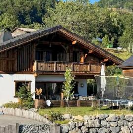 Beautiful chalet with swimming pool & great garden