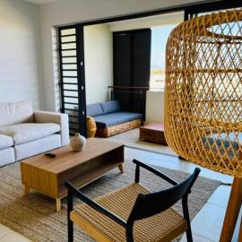 The Sunlit Coastal Retreat