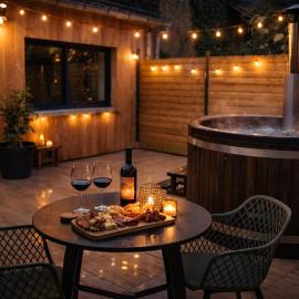 Chalet bain nordique - Calm & relax - Wifi-Netflix-AppleTV-Canal, hotel em Bellême