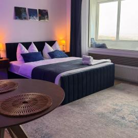 CuxHeaven - modernes Studio-Apartment direkt am Meer mit Pool, Sauna und Massage