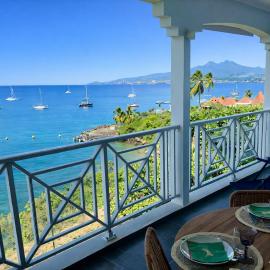 T3 vue exceptionnelle, bord de mer, Anse Mitan