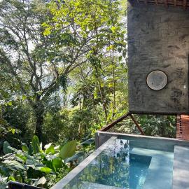 Cabaña El Bosque - En medio del bosque - Jacuzzi Privado con Calefacción y Malla Catamarán - Cerca a Medellin, hotel a Sopetrán