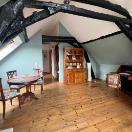 Ferienwohnung Vierkanthof 1834 OG mit Dachterrasse