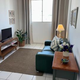 Apartamento no centro com ar-condicionado