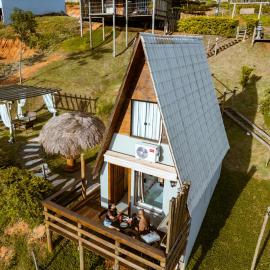 Deck's Chalés Serra da Canastra, hotelli São Roque de Minasissa