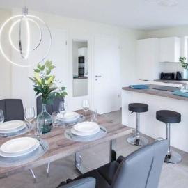 Exklusives Ferienhaus Finja mit Sauna, Garten & offener Wohnküche
