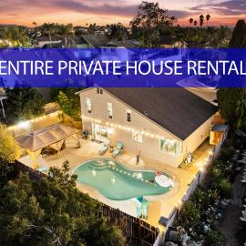 Entire Private House with Garage, Pool, King Bed, Gated Yard, 4 Bedrooms 3 Bathrooms, in Rancho Penasquitos, Available Now
