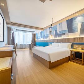 五悦悦心酒店上饶步行街水南文化广场万达店 Wuyue Yuxin Hotel WanDa Store at Shuannan Cultural Square, Shangrao Pedestrian Street, hotel em Shangrao
