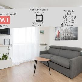 Eleventh Floor apartment Milano, hotel in Cinisello Balsamo