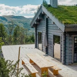 Log House With Sauna And Fireplace In Bydalen, хотел в Hallen