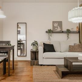 New built and stylish apartment in Barkarbystaden, hotel in Järfälla
