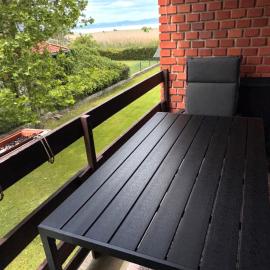Panoráma apartman Zamárdi, kilátás a tóra, terasz