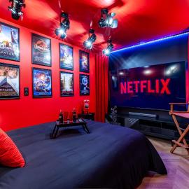 Studio Cinema Prive TV 85 pouces - Wifi - Clim - Gare 2 minutes