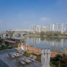 Tinglan Washa River View Homestay, hotel di Xintan