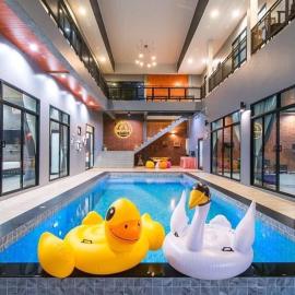 บ้านบรรยากาศ พูลวิลล่าชะอำ, hotel in Ban Bo Prakhon