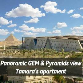 Tamara's Grand Egyptian Museum & Pyramids view Hotel Apartment