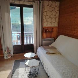 Aillon-le-Jeune में, होटल Appartement type chalet savoyard cosy