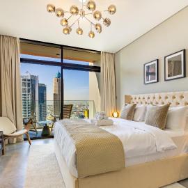 Luxury High-Floor Canal View near Burj Khalifa