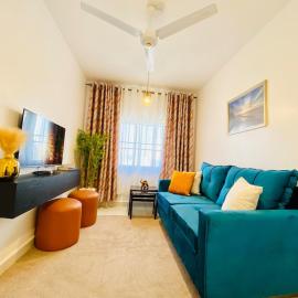 1 BDRM Aprt Mombasa CBD Wi-Fi, Pool , Gym, AC, Washer