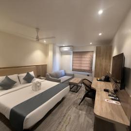 Firangipani Ecosuites - A Corporate Boutique Hotel、New Townのホテル