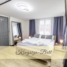 Modern 80qm Flat with Balcony & free Parking
